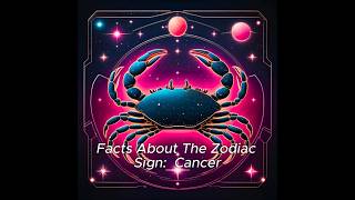 Facts About The Zodiac Sign Cancer Did you Know cancerseason zodiacsigns astrology [upl. by Hellman]