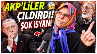 AKPye oy veren emeklilerden Erdoğana şok isyan quotBundan sonra oy yokquot  Sokak Röportajları [upl. by Reffineg]