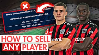 How to sell ANY player in Soccer Manager 2022  SM22 Tips [upl. by Yelsek]