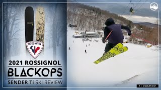 2021 Rossignol BLACKOPS Sender Ti Ski Review [upl. by Adia]