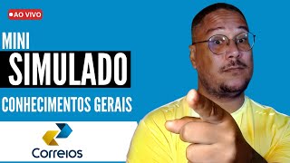 🚚 CORREIOS  MINI SIMULADO CONHECIMENTOS GERAIS 2024 [upl. by Shaine]