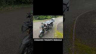 NEW VIDEO OUT NOW PT2 OF THE CRASHED TRIUMPH DAYTONA [upl. by Buschi]