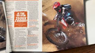 1999 250cc Shootout  Motocross Action Magazine [upl. by Zamora]