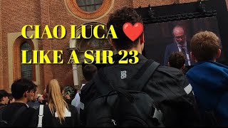 Il discorso di Guido Meda per Luca Salvadori ❤️ [upl. by Nerag359]