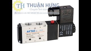 Van Điện Từ Khí Nén AIRTAC 4V21008 Bán Van Khí Nén 52 Điện 220V 24V [upl. by Edme760]