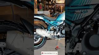 Royal Enfield Guerrilla 450 Exhaust Sound royalenfieldguerrilla450 guerrilla450 gearandsteer [upl. by Brause]