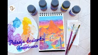 GOUACHE  TÉMPERAS PARA PRINCIPIANTES  TRUCO PARA REUTILIZAR PINTURAS SECAS [upl. by Adonis]