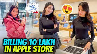 Apple store se ki 10 Lakh ki Shopping  American iPhone📱😱 [upl. by Dorinda]