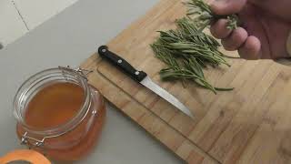 La Recette Du Vinaigre Au Fenouil De Mer  Sea Fennel Vinegar Recipe [upl. by Gluck]