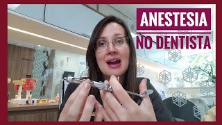 ANESTESIA NO DENTISTA  DRA DANIELLE SALES [upl. by Mcdowell972]