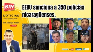 En Vivo EEUU sanciona a 350 policías nicaragüenses 15 Nov 2024 [upl. by Beare]