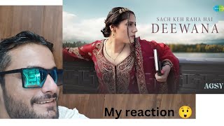 Reaction 🤣 KK x Agsy  Sach Keh Raha Hai Deewana Female Rap Version  RHTDM  sagarg285 [upl. by Nette473]