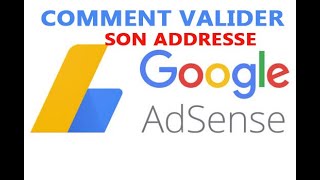 COMMENT VALIDER SON ADRESSE GOOGLE ADSENSE [upl. by Kempe]