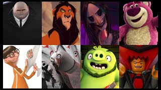 Defeat of my Favorite Animated Movie Villains Part 1 [upl. by Noteek]