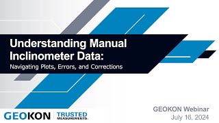 Understanding Manual Inclinometer Data [upl. by Nivlad]