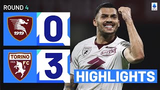 SalernitanaTorino 03  Radonjic shines in Toro away win Goals amp Highlights  Serie A 202324 [upl. by Heintz792]