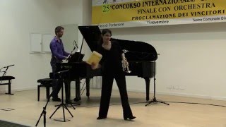 Serena Basandella  Johann Wilhelm Hertel Concerto  1 in Eb Maj [upl. by Nosoj633]