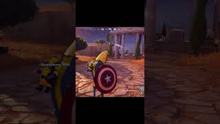 Fortnite  4 Shield Knocks fortnite gaming playstation battleroyale captainamerica games pc [upl. by Werdna]