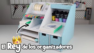 Organizador de cartón para materiales y herramientas de gran tamaño [upl. by Gilliam]