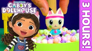 ⏰ 3 HOURS of Gabbys Dollhouse Toy Play Adventures [upl. by Ostraw995]