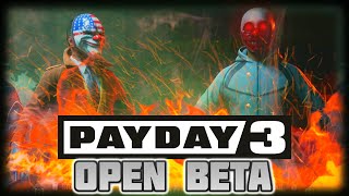 PAYDAY 3 Open Beta in a nutshell [upl. by Hanafee]