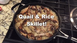 Cooking With Yaz 9 Quail and Rice Skillet [upl. by Yajeet]