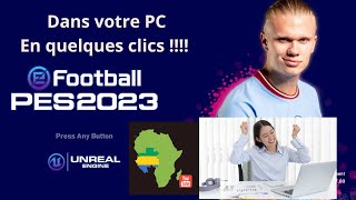 Télécharger le PES 2023 dans votre PC [upl. by Phina]