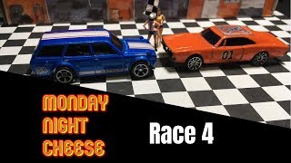 Monday Night Cheese Race 4Hot Wheels Custom Racing [upl. by Geerts]