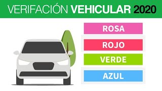 Verificación vehicular 2020 ¿Cómo sacar cita y cuánto costará [upl. by Sulienroc]