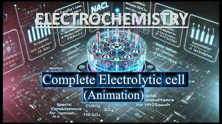 Electrolytic cell animation [upl. by Ylirama]