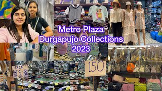 Metro Plaza Shopping Mall Kolkata  Metro Plaza Puja Collections 2023 Part 2 [upl. by Ramuk]