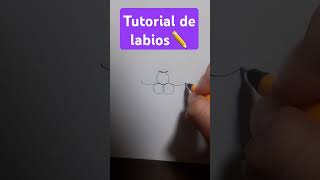 Tutorial de labios✏youtube [upl. by Aslehc]