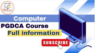 PGDCA Course Full information What is PGDCA PGDCA kya hai Avinash manjhi [upl. by Prichard493]