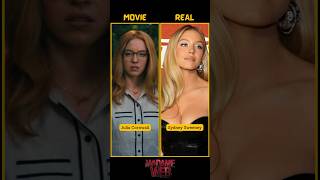 Madame Web Movie vs Real Cast with Name MadameWeb Shorts ViralVideo Cast [upl. by Imis]