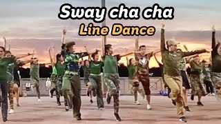 sway cha cha cha line dance [upl. by Eiffub]