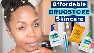 Drugstore Skincare Routine  Affordable Options for Oily Dry amp Combination Skin  Cleansers amp More [upl. by Karsten]