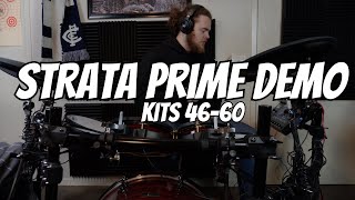 Alesis STRATA PRIME Demo  Part 4 kits 4660 [upl. by Anigue]