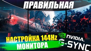 Как правильно настроить 144Hz монитор после покупки [upl. by Aieki949]