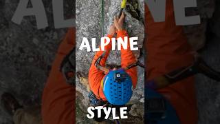 Apine Style Climbing  Rockfall and Adventure Bolting alpine iceclimbing klettern [upl. by Gay]