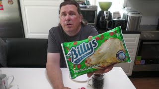 Unboxing Review Billys Panpizza Pestolicious Pesto Mozarella [upl. by Suzan]