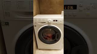 Hotpoint ariston vmuf 501 полоскание [upl. by Emyaj262]