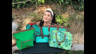 Dooney and Bourke spring greens bags comparison beautiful colors dooneybag dooneyandbourke bags [upl. by Brag216]