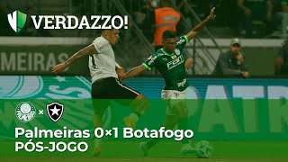 Pósjogo  Palmeiras x Botafogo  Campeonato Brasileiro 2023 [upl. by Adirem]