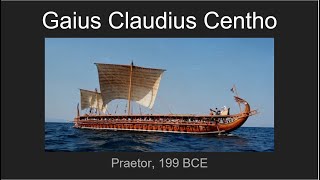 Gaius Claudius Centho Praetor 199 BCE [upl. by Pavla478]