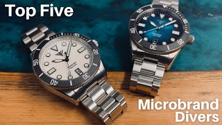 These 5 Watches ARE The “Best Of The Best” AFFORDABLE Microbrand Divers [upl. by Emyaj485]