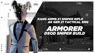 PAYDAY 2  DSOD Armorer Sniper build Kang ArmsAK Gen [upl. by Nnasus149]