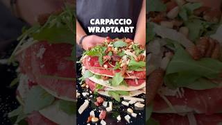 Carpaccio Wraptaart 😍 shorts [upl. by Elynad]