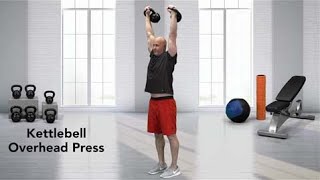 How to do a Kettlebell Overhead Press [upl. by Sifan886]