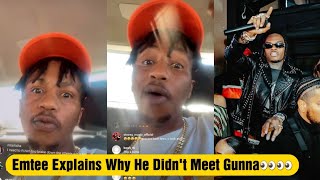 Emtee Explains Why He Didnt Meet Gunna [upl. by Lachish]