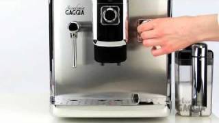 GAGGIA Accademia Automatisk Espressomaskine [upl. by Dlnaod776]